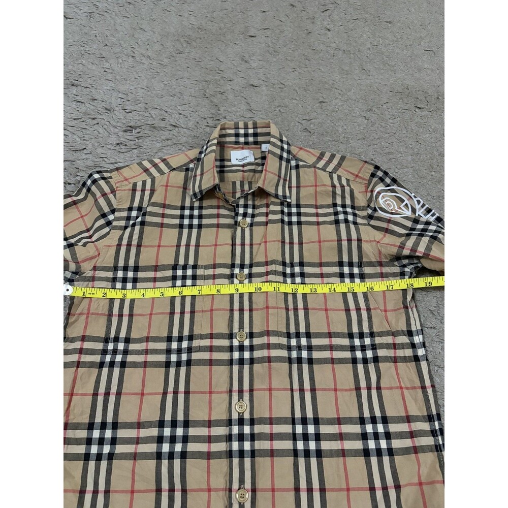 Burberry Brit Women's Brown Nova Check Shirt Size Small - Picture 4 of 7